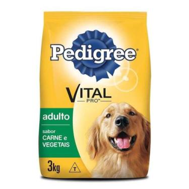 Imagem de Ração Pedigree Vital Pro Para Cães Adultos Sabor Vegetais
