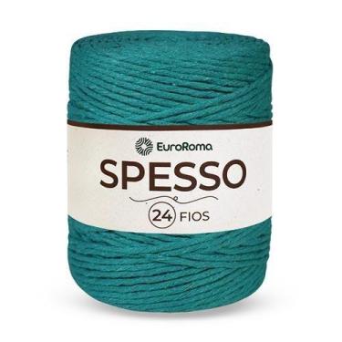 Imagem de Barbante Spesso EuroRoma 24 Fios 1Kg, 810 VERDE ÁGUA ESCURO
