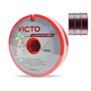 Imagem de Kit 3 Linhas Victoria Crystal Maruri 0,30mm 12lbs/5,5kg - (10x 100 Met