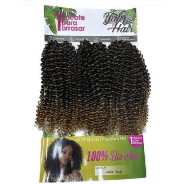 Imagem de Cabelo Bio Fibra Agatha Cacheado Yan Hair Natural 300gr - D&D Commerce
