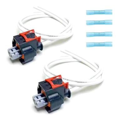 Imagem de ZSYGYGDKS Conector Pigtail Injetor Multiuso PT3739 Serve para Motor Duramax L5P V8 6.6L Substitui 19368140 Kit de Conector Pigtail Injetor de Combustível 2 peças