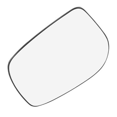 Imagem de INFINAUTO Para Toyota Yaris 2006-2012 para Scion XD 2008-2014 Carro Retrovisor Motorista Lado Esquerdo Vidro Espelho Não Aquecido com Placa Traseira 879090D210