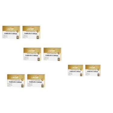 Imagem de Kit 08 Lavitan Cabelos e Unhas com 60 Cápsulas - Cimed