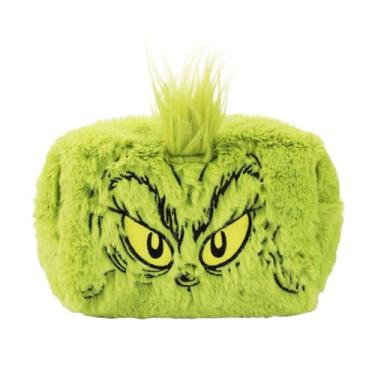 Imagem de Bioworld The Grinch Big Face Personagem Bolsa de Higiene Pessoal Verde Feminina