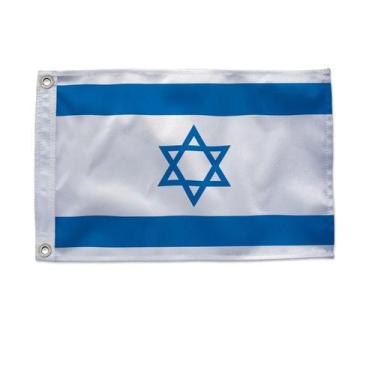 Imagem de Bandeira Israel Oficial - 60 X 90 Cm - HOLY LAND