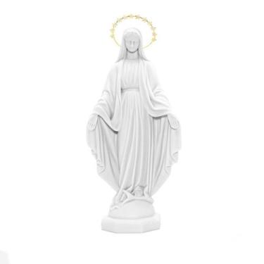 Imagem de Imagem Nossa Senhora das Graças Com Auréola Ouro G 32cm - V. A. D.
