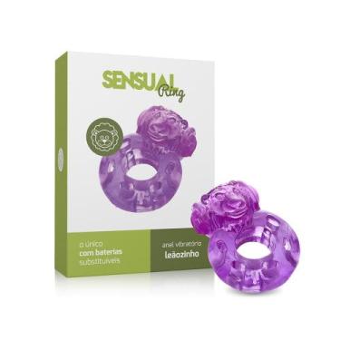 Imagem de Anel Mágico com Vibrador em Silicone - A Sós, Leãozinho