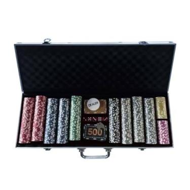 Imagem de Maleta de Poker 500 Fichas - Importadion