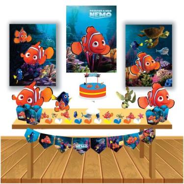 Imagem de Kit Festa Infantil Procurando Nemo Decoração Lembrancinha - Cg Mimo Ki