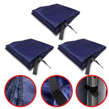 Imagem de 3 Paredes Fechamento Lateral P/tenda 3x3 (tenda Não Inclusa) - BRN COM