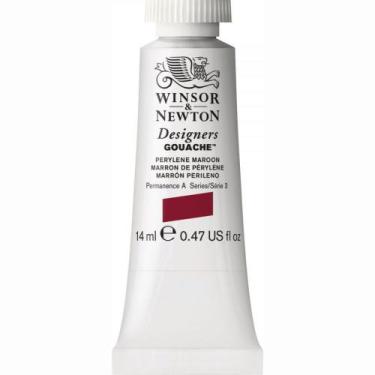 Imagem de Tinta Guache Winsor Designers 14ml S3 507 Perylene Maroon - Winsor & N