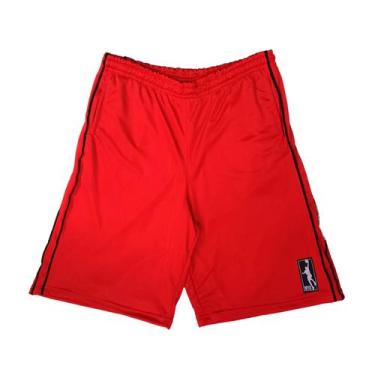 Imagem de Bermuda Basquete Masculina M10 Dunk Flute Dry Sport, Vermelho