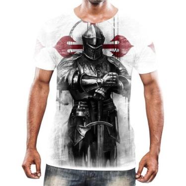 Imagem de Camiseta Camisa Cavaleiros Templários Cruzadas Armaduras 14 - Enjoy Sh
