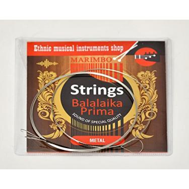 Imagem de Conjunto de 3 cordas Prima Balalaika - cordas de aço para balalaica russa