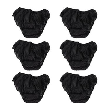 Imagem de 50 peças de roupa íntima descartáveis, cuecas protetoras descartáveis e roupas íntimas para incontinência e ostomia