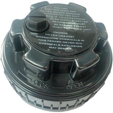 Imagem de Aupll Substituição da tampa do clorador para Hayward CLX110C Alimentador automático de clorador, tampa de substituição de clorador preto para Hayward