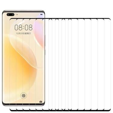 Imagem de HUANGYUNCHAO protetor de tela Para Huawei Nova 8 Pro/Nova 9 Pro 25 PCs 3D Edge curva Filme de vidro temperado com tela cheia Flim de tela