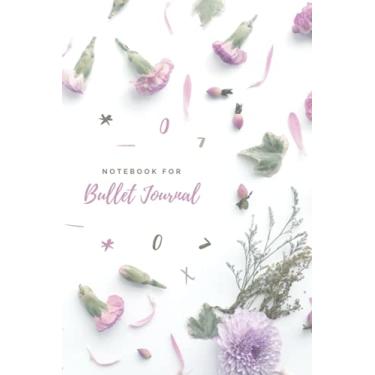 Imagem de Notebook for Bullet Journal: Light-dotted notebook with numbered pages suitable for BuJo handwriting sketching and multipurpose.