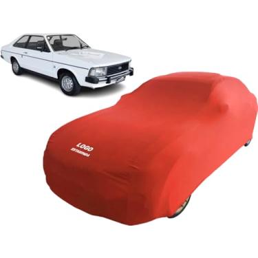 Imagem de Capa Automotiva Ford Corcel 2 Tecido Reforçado Helanca (Vermelho)