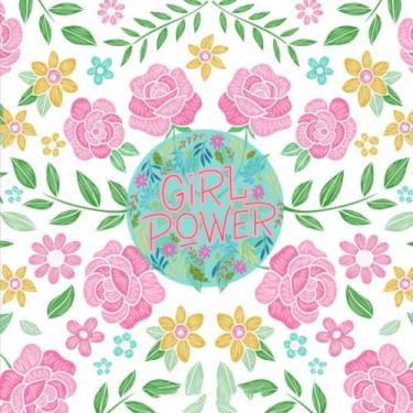 Imagem de Girl Power: Graph Paper Composition Notebook, Quad Ruled 4 squares per inch,8.25"x 8.25" (Notebooks For Students)