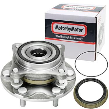 Imagem de Conjunto de cubo de rolamento de roda dianteira (4WD) de substituição para Lexus GX460, 03-09 GX470, 03-19 Toyota 4Runner, 07-14 FJ Cruisers, 05-18 Toyota Tacoma Hub Rolamento [c/6 Lugs 4x4]-515040, 950-001
