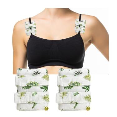 Imagem de GZFQJJ 2 peças protetoras de sutiã para porta do peito, almofada de marca-passo para sutiã pós-cirurgia, almofadas de porta para pacientes com quimioterapia, almofada de suporte de recuperação de