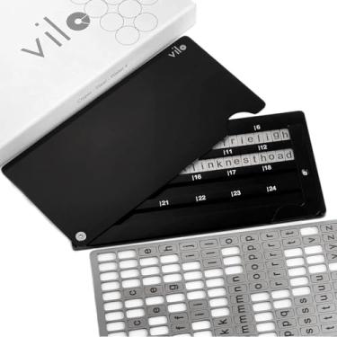 Imagem de Vilo - Carteira de aço criptográfico, Cryptosteel, reserva de sementes de armazenamento a frio de aço inoxidável, compatível com todas as carteiras BIP39, Ledger Nano, Trezor, KeepKey, Coldcard,