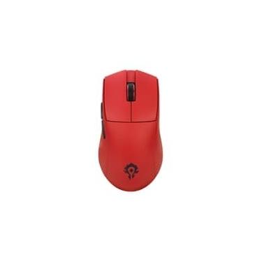 Imagem de Mouse Gamer Sem Fio Redragon King Pro Horda Do World Of Warcraft, até 26000DPI, Bluetooth e USB Tipo-C, Vermelho - 6975763145197
