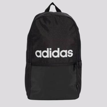 Imagem de Mochila Adidas Clássica Logo Linear Preta, Único