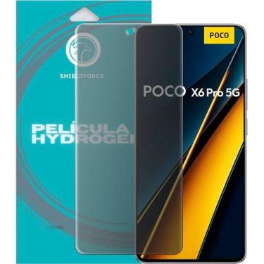 Imagem de Película Poco X6 Pro 5g Privacidade Shieldforce Gel 1x Tela
