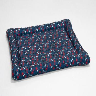 Imagem de Colchonete Pet Simples Grande Azul - ComfortPet