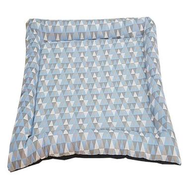 Imagem de Colchonete Pet Quality Impermeavel Médio Collor Azul - ComfortPet