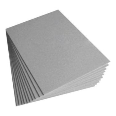 Imagem de Papelão Cinza Holler 1.7mm Horle - 40 Pc 15,5x21,5 Capa Dura - Dz Grou