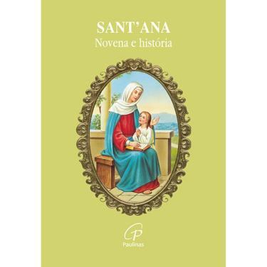 Imagem de Livro Novena Sant`Ana e História