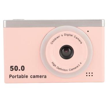 Imagem de Câmera Digital, Câmera Compacta de 40MP Automaticamente Zoológico Digital para Estudantes para Selfie (Rosa)