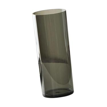 Imagem de Generic Vaso de flores acrílico Arranjo floral Flores secas Organizador de plantador de decoração para desktop para desktop para casa de entrada, Mouth 10 Cm H 25 Cm