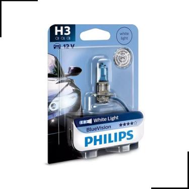 Imagem de Lâmpada Blue Vision H3 Philips (Unitário)