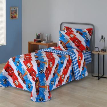 Imagem de Cobre Leito Infantil Estampado Disney - Cama De Solteiro - 01 Peças - 