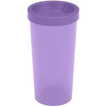 Imagem de Copo com Tampa Nutri 500ML Lilás Coza