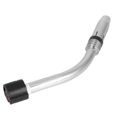 Imagem de Mig Soldagem Tocha Cisne Swan Pescoço 24 Kd para Binzel Abicor Style Style Bico 9mm Brass de Aço Inoxidável