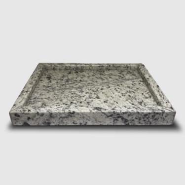 Imagem de Bandeja de Granito Dallas 24 x 14 – Elegância, Durabilidade e Estilo para Decoração de Banheiro, Sala e Cozinha