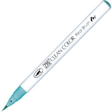 Imagem de CANETA ZIG PEN REAL BRUSH SEA GREEN RB 6000AT 416