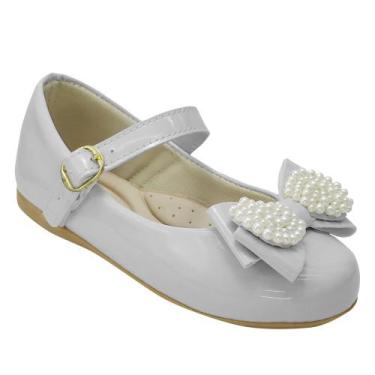 Imagem de Sapatilha Infantil laço Branco 2005 - B2A KIDS, 25, Branco