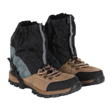 Imagem de Polainas Para Caminhada | Polainas Para Pernas Para Neve,Acessório Impermeável Respirável Ajustável Para Trekking Montanhismo Trabalho Na Neve Escalada E Caminhadas
