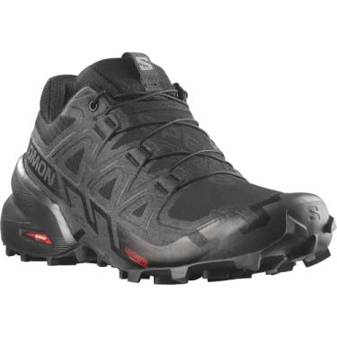 Imagem de Salomon Tênis feminino Speedcross 6, Preto/Preto/Fantasma, 38