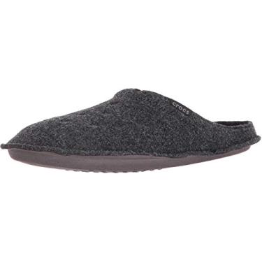 Imagem de Pantufa, Crocs, Classic Slipper, Black/Black, 35, Adulto Unissex