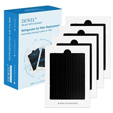Imagem de Filtro de ar de substituição para refrigerador, pacote com 4, filtro de ar ativado por carbono compatível com Frigidaire Pure Air Ultra e Electrolux EAFCBF, PAULTRA, SCPUREAIR2PK, RAF1150, 242047801