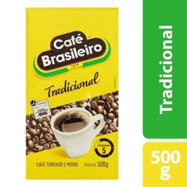 Imagem de Café Torrado e Moído Tradicional Café Brasileiro Pacote 500g