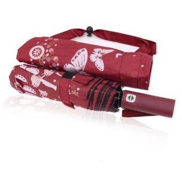 Imagem de Guarda Chuva Automático Feminino Reforçado Cabe Na Bolsa - FP ELETRO, 