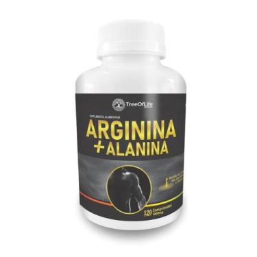 Imagem de Arginina Alanina 120 Comprimidos 1000mg - Tree of Life